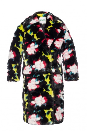 Floral motif double-breasted coat, zdjęcie 1 Floral motif double-breasted coat od Kenzo